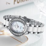 Oval Diamond Elegant Hot Sale Waterproof Quartz Watch